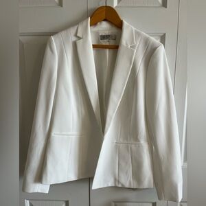 NWT - Kasper Off White Women's Stretch Crepe Blazer (sz 14)